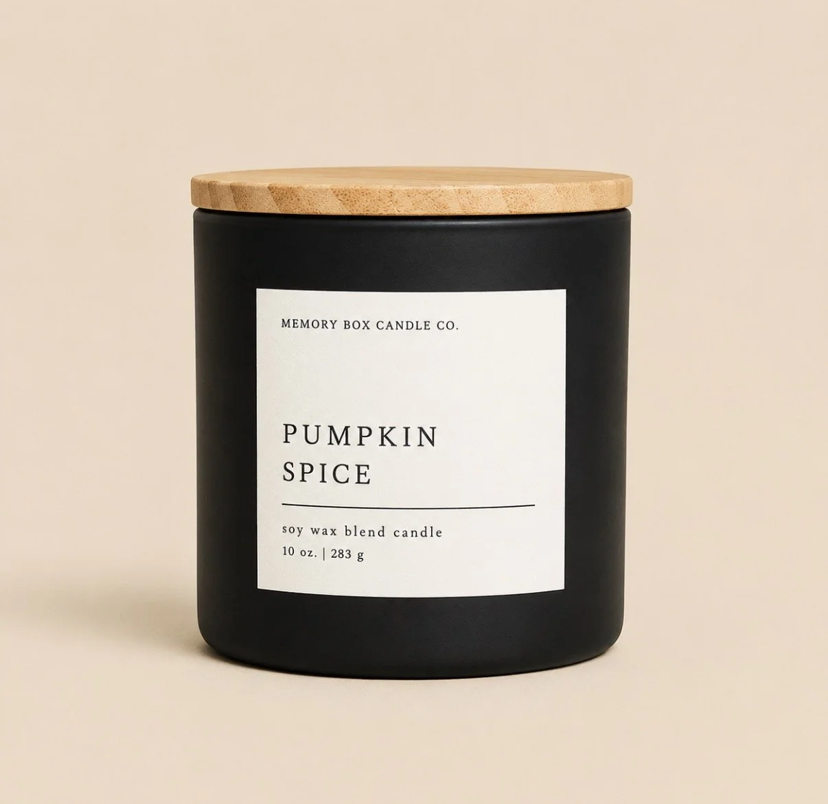 Soy Candle - Pumpkin Spice - 10 oz.