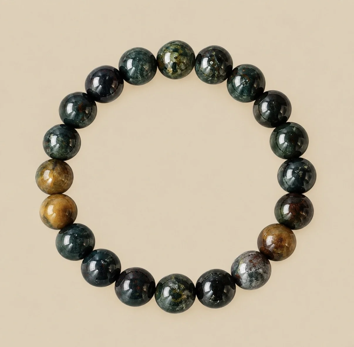 Bloodstone Bangle Gemstone Bracelet