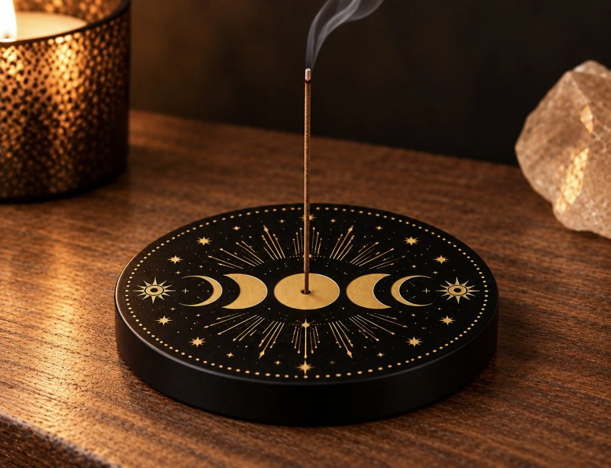 Moon Incense Holder