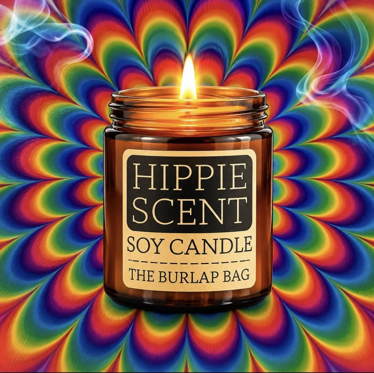 Hippie Scent Soy Candle 9 oz.