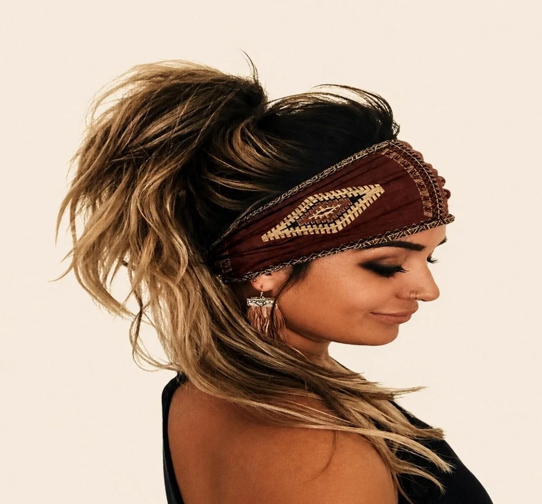 Ethnic Vintage Wide Headband