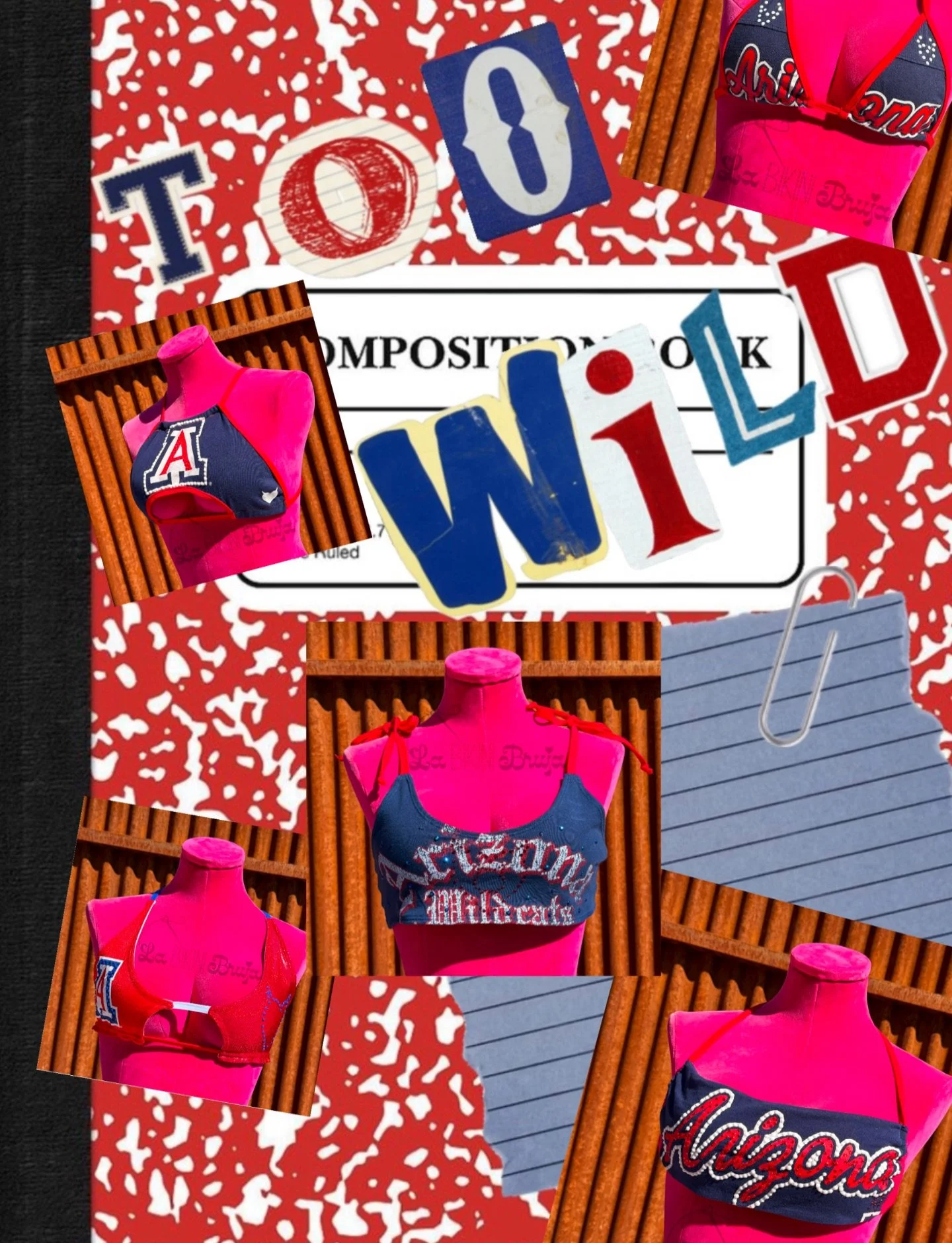 Huge #marchmadness #TooWild upcycled drop only available at @_labellalunaboutique 🏀 Shop tons of new tops including some matching tops (perfect for a big &amp; little) starting today ❤️💙 #WildcatStyle #DesertBaddie #TucsonThreads GameDayGlowUp Zona