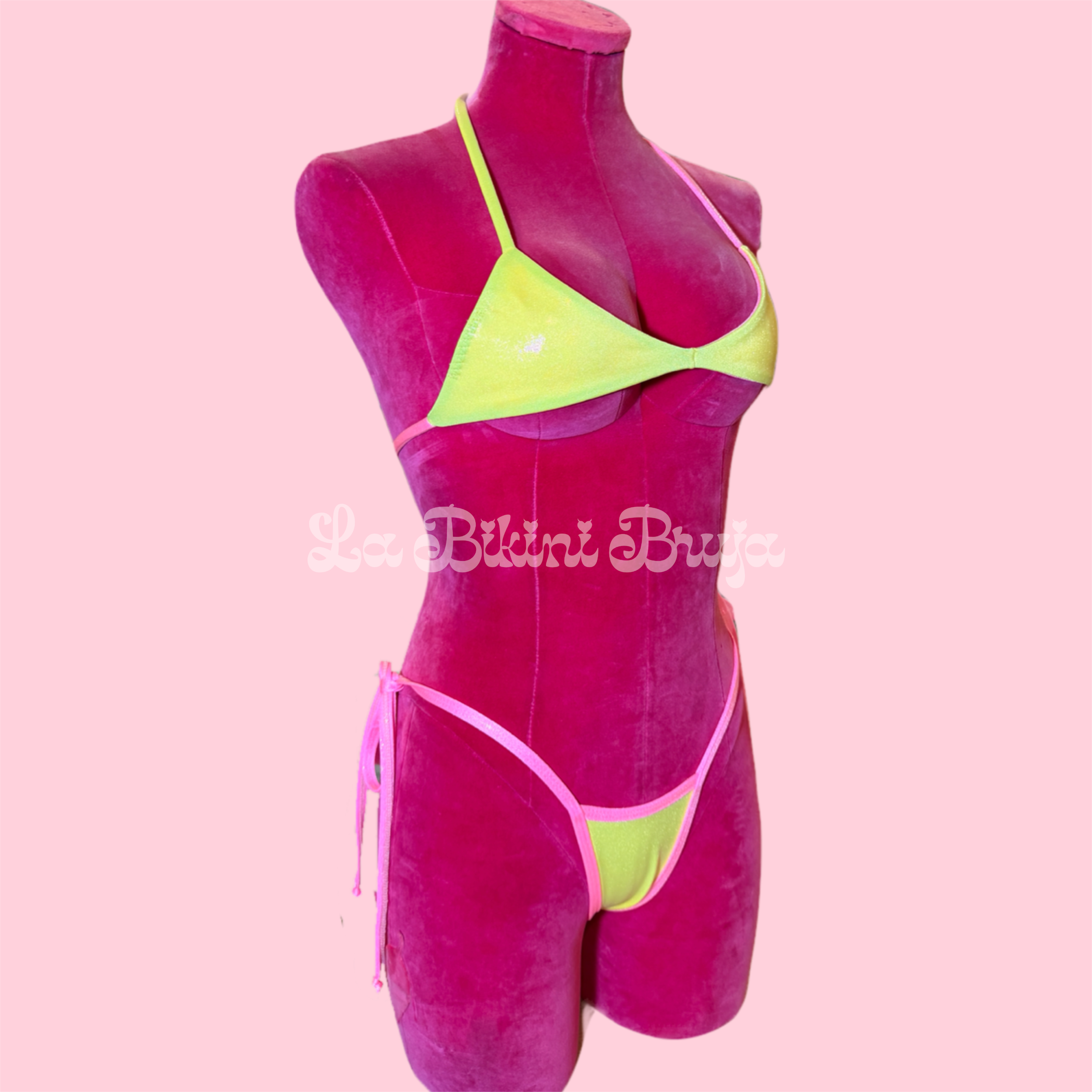 Pink Lemonade Reversible Sling Top Microkini