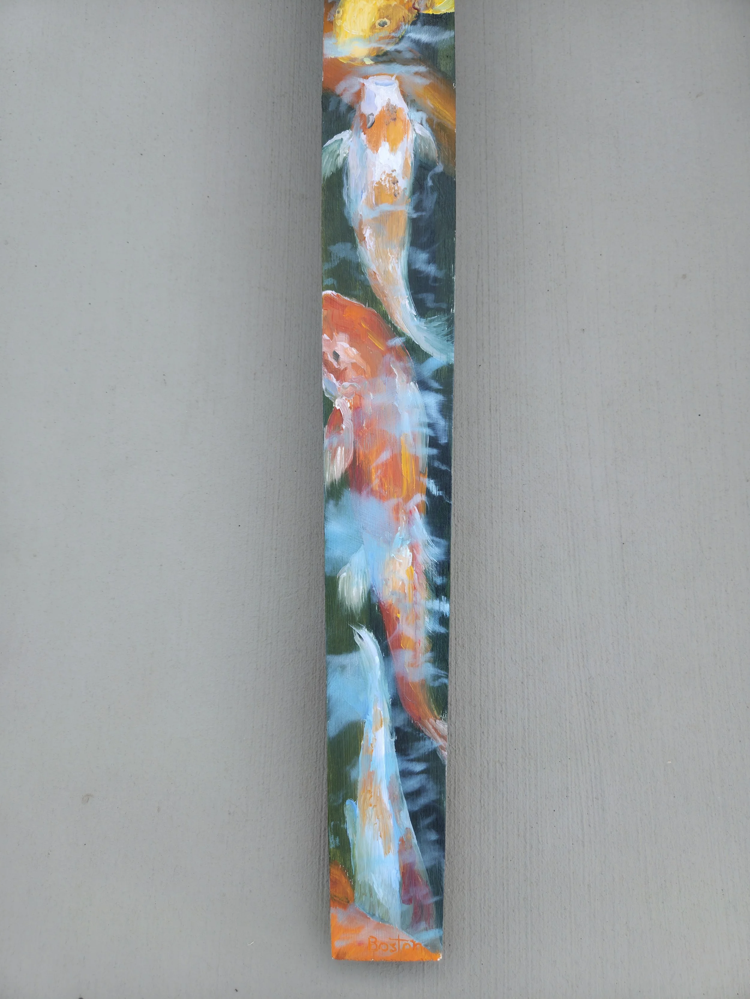 Koi fish bottom - Paintings by Eric Boston.jpg