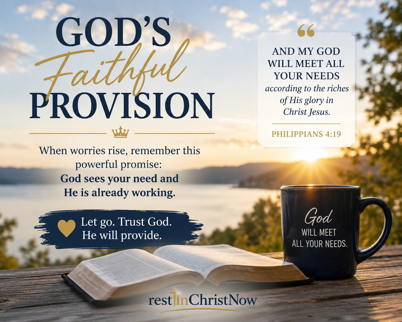 God’s Faithful Provision - Finding Peace by Trusting the One Who Supplies Every Need