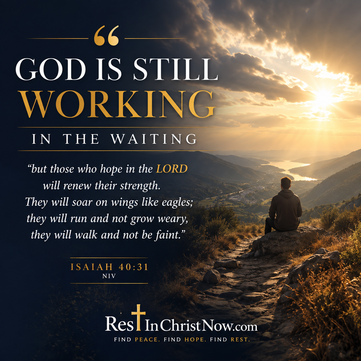 God Is Still Working in the Waiting