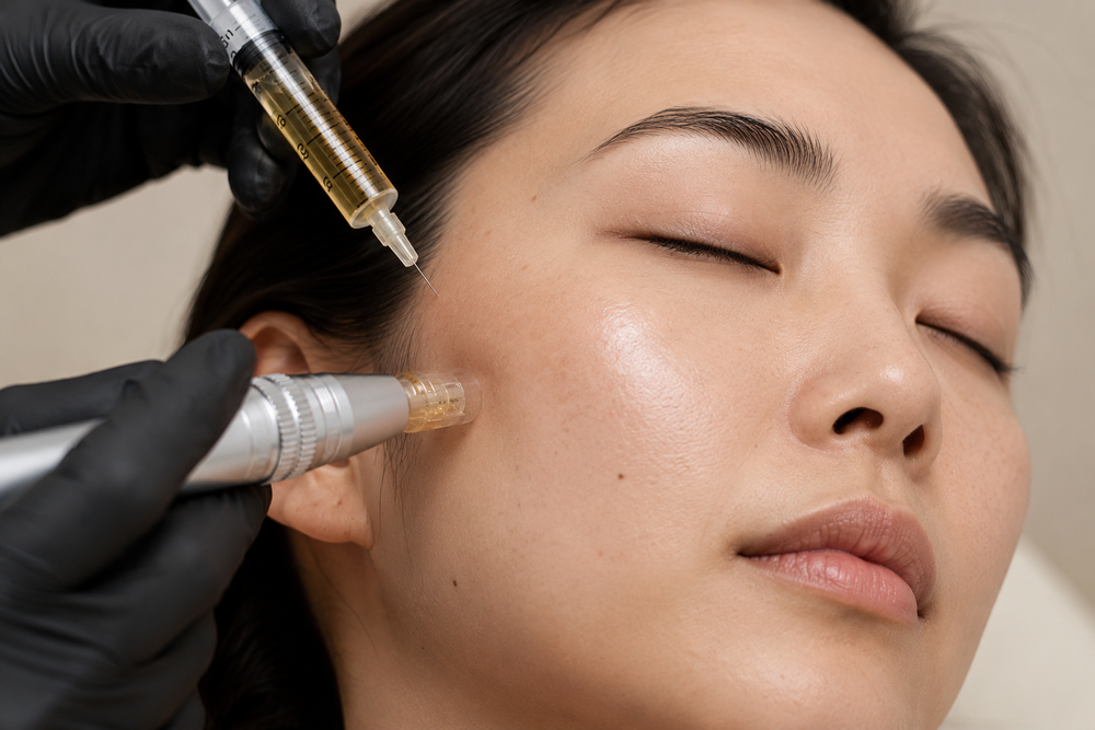 Microneedling treatment