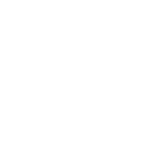 White shield with a checkmark on a black background.