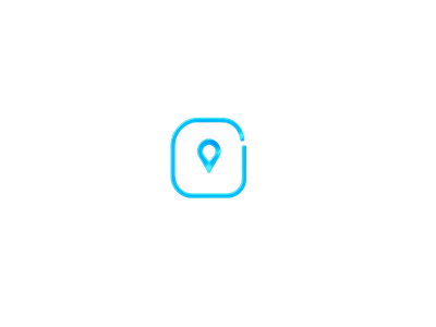 Icon of a location pin inside a padlock, indicating secured location or privacy protection.