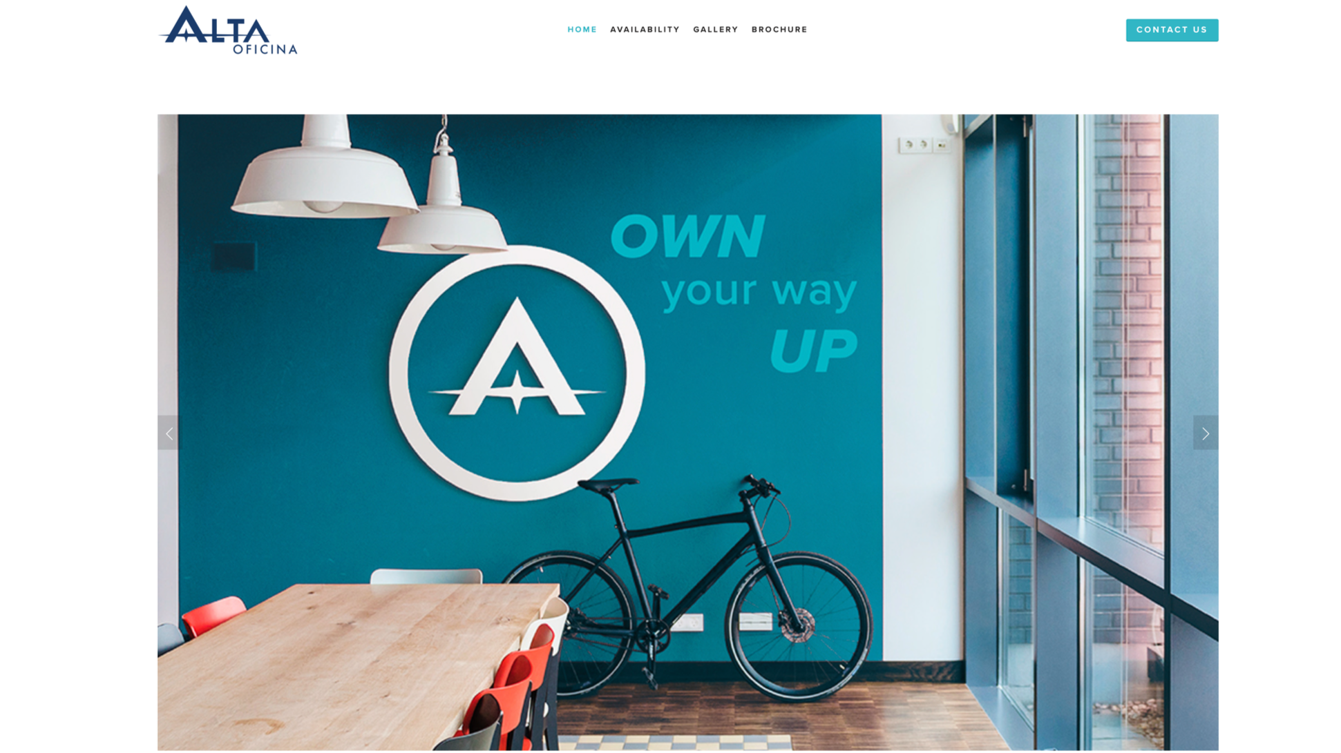 Alta Oficina website page