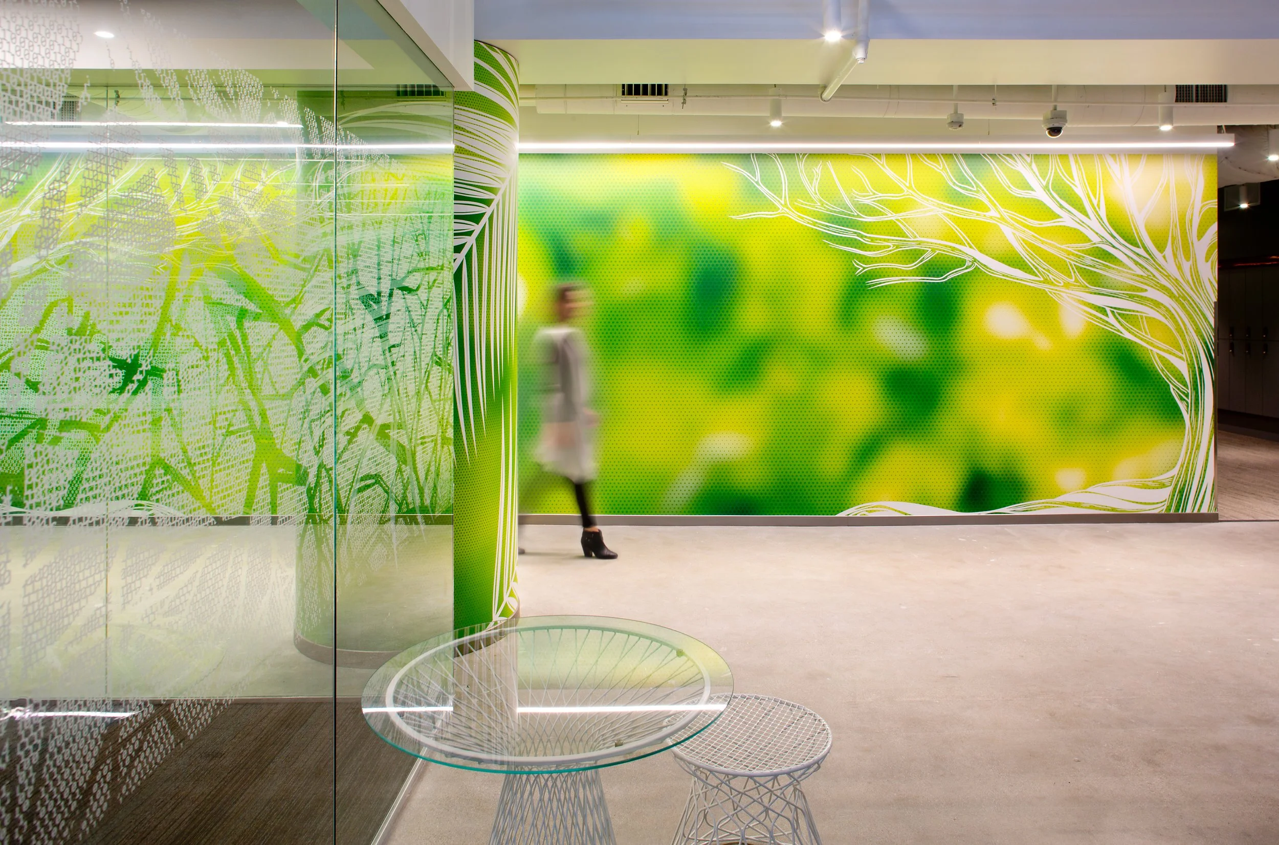 Interior view of Oracle’s Santa Monica headquarters