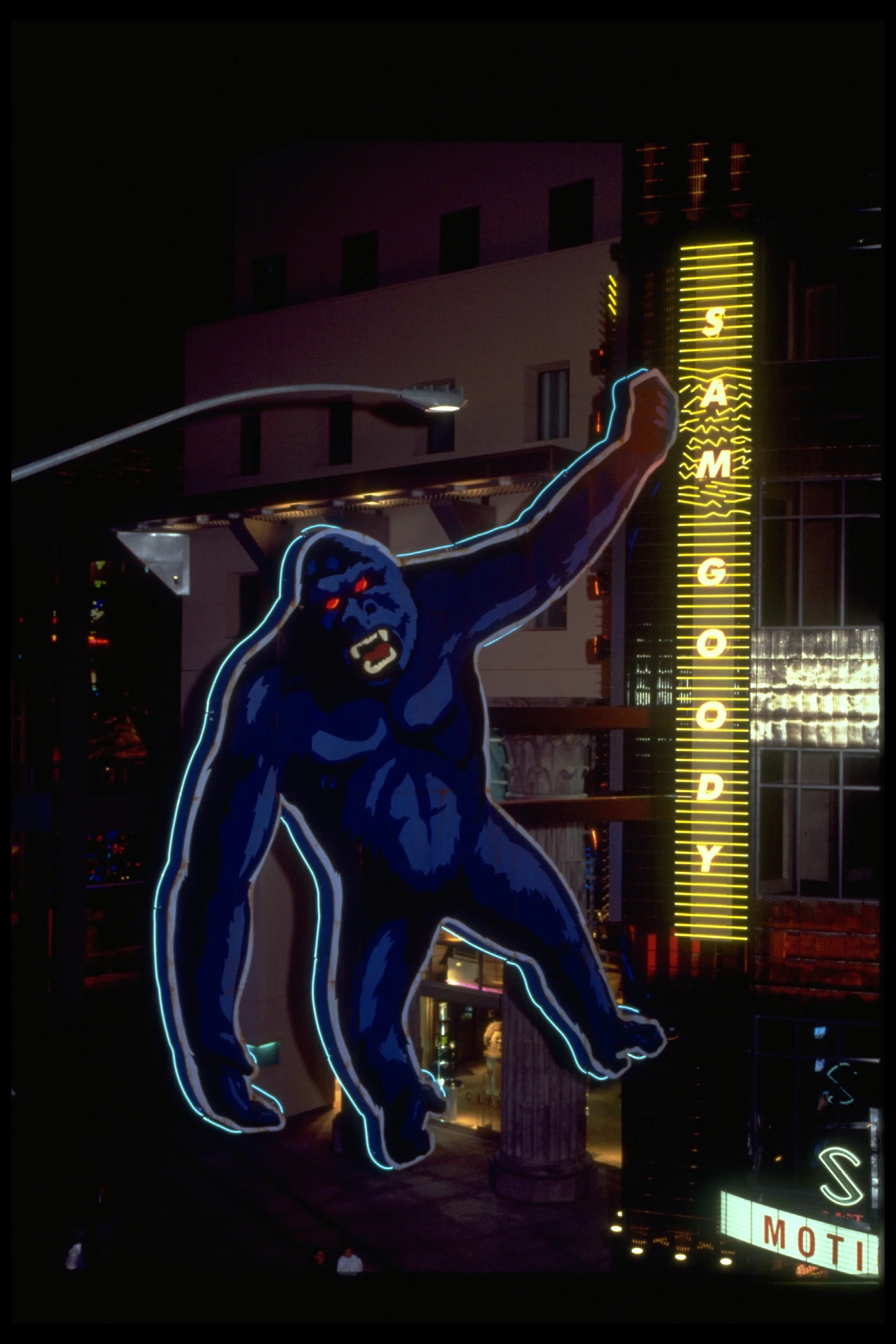Neon sign at the Universal CityWalk 