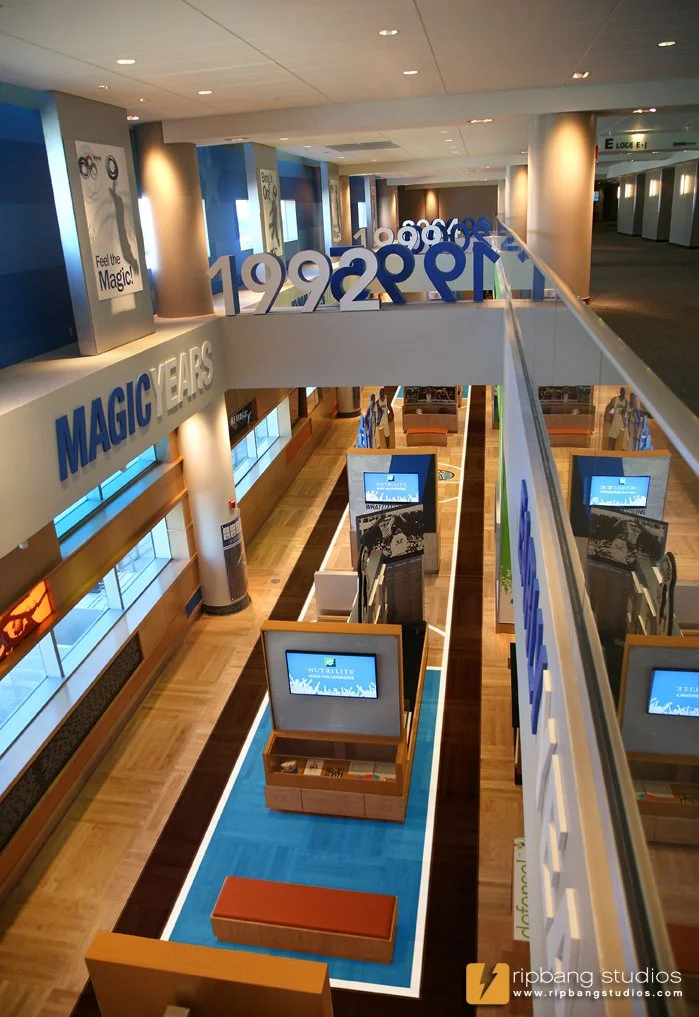 Interior view of the Amway Center