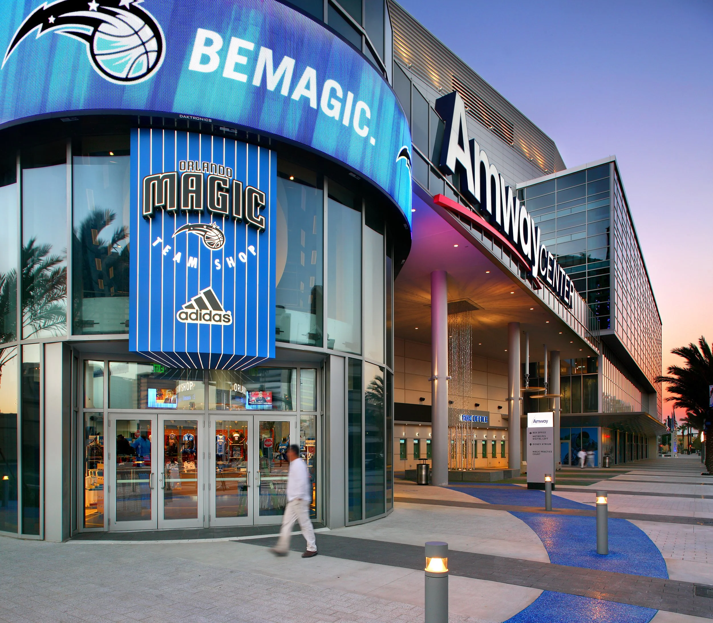 Exterior of Amway Center