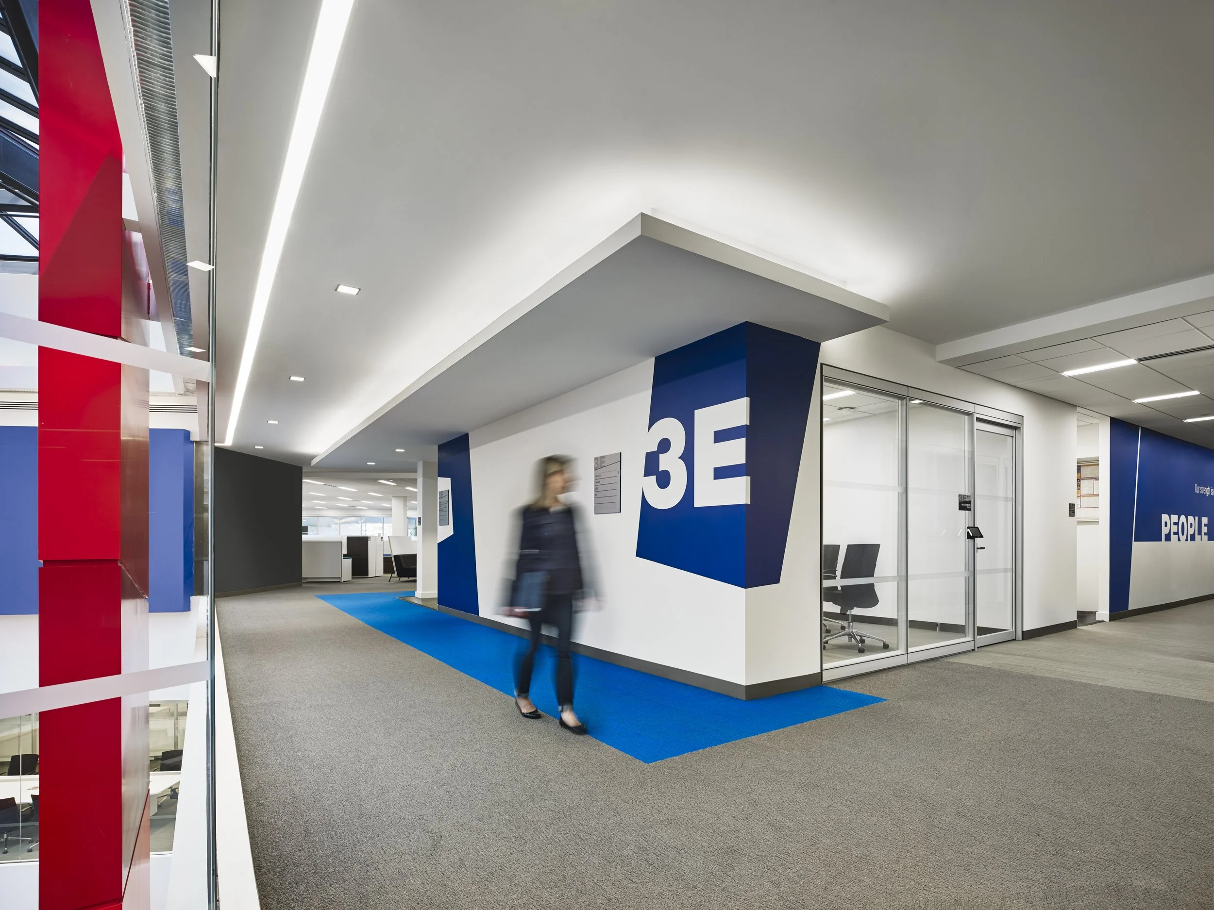 Interior of a modern office 