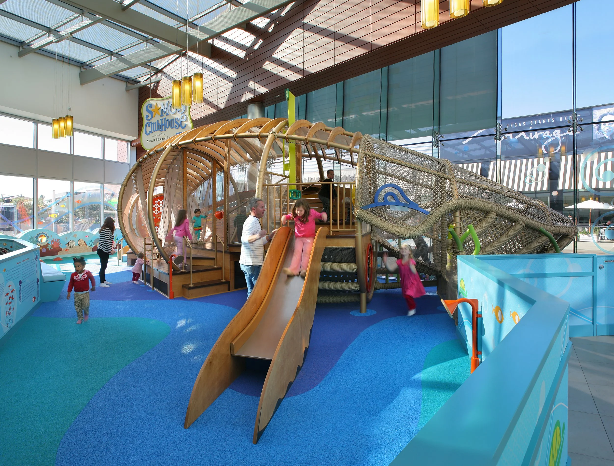 Indoor playground at Samo Clubhouse