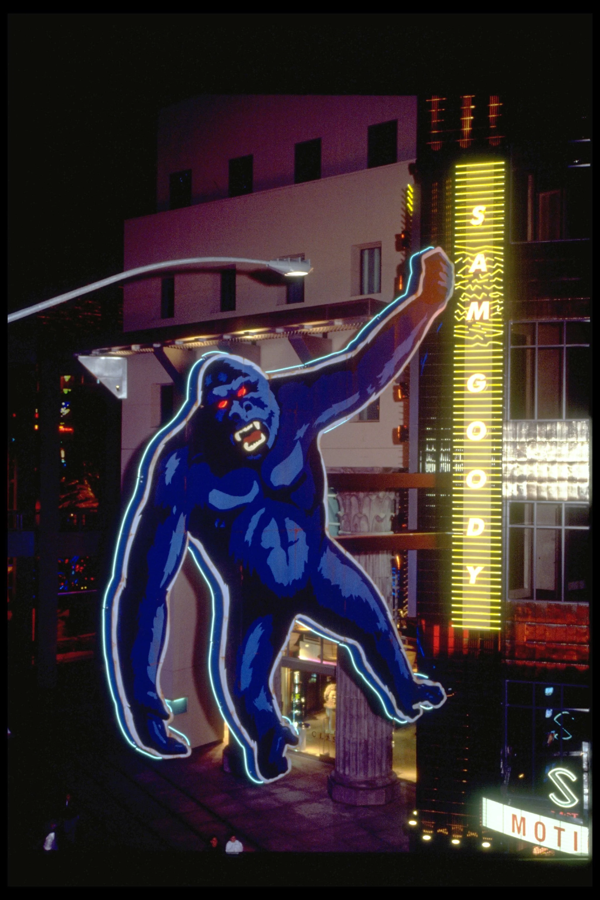 Neon sign at the Universal CityWalk 