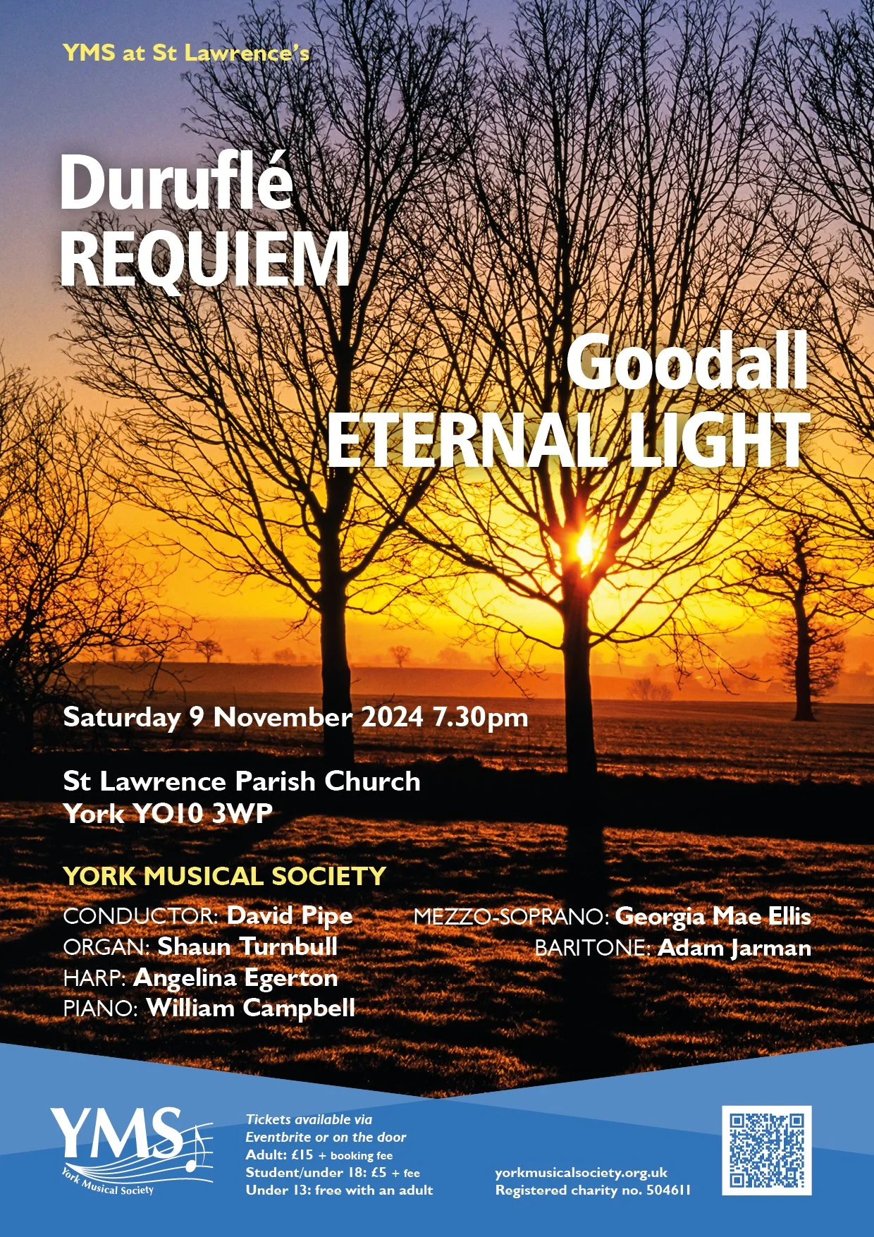 Durufle Requiem and Goodall Eternal Light • 2024