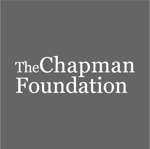 Gray background with the white text: 'The Chapman Foundation'