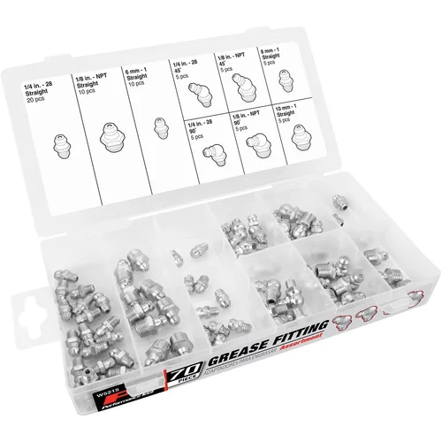 SureBilt Grease Fitting Assortment 70 Piece