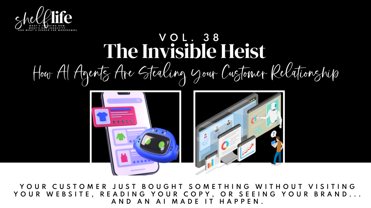 Shelf Life | Vol. 38 – The Invisible Heist: How AI Agents Are Stealing Your Customer Relationship