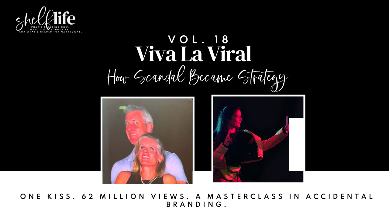 Shelf Life | Vol. 18 – Viva La Viral: How Scandal Became Strategy