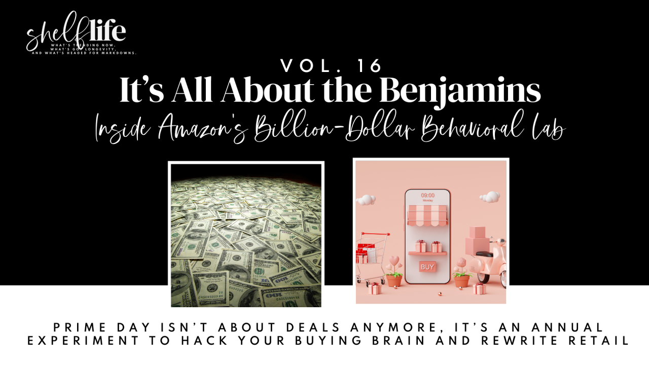 Shelf Life | Vol. 16 – It’s All About the Benjamins: Inside Amazon’s Billion-Dollar Behavioral Lab