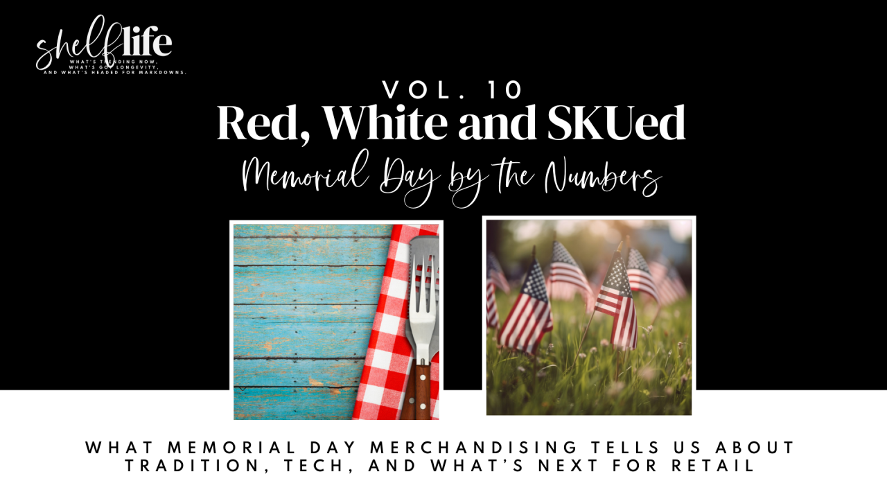 Shelf Life | Vol. 10: Red, White, and SKUed - Memorial Day by the Numbers
