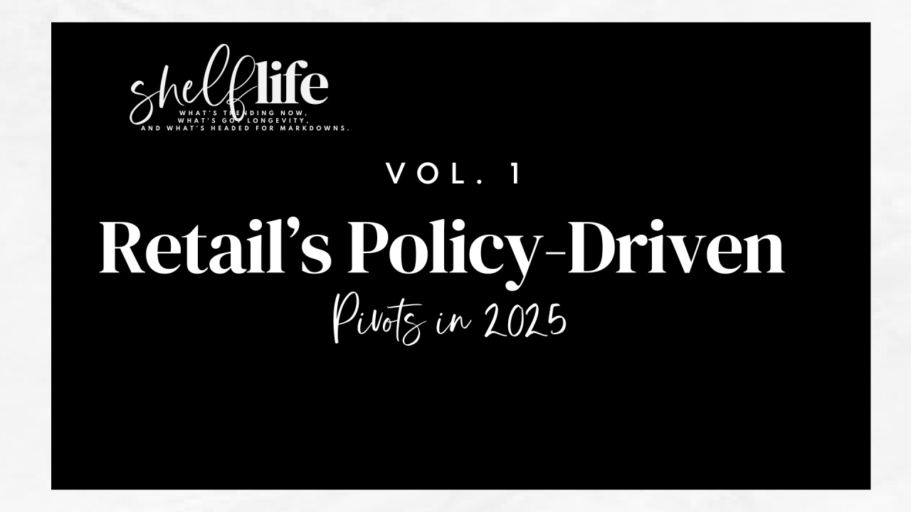 Shelf Life | Vol. 1: Retail’s Policy-Driven Pivots in 2025
