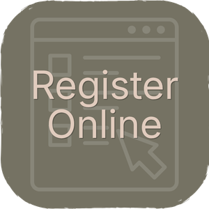 Icon of a webpage with the text 'Register Online' and a cursor arrow.