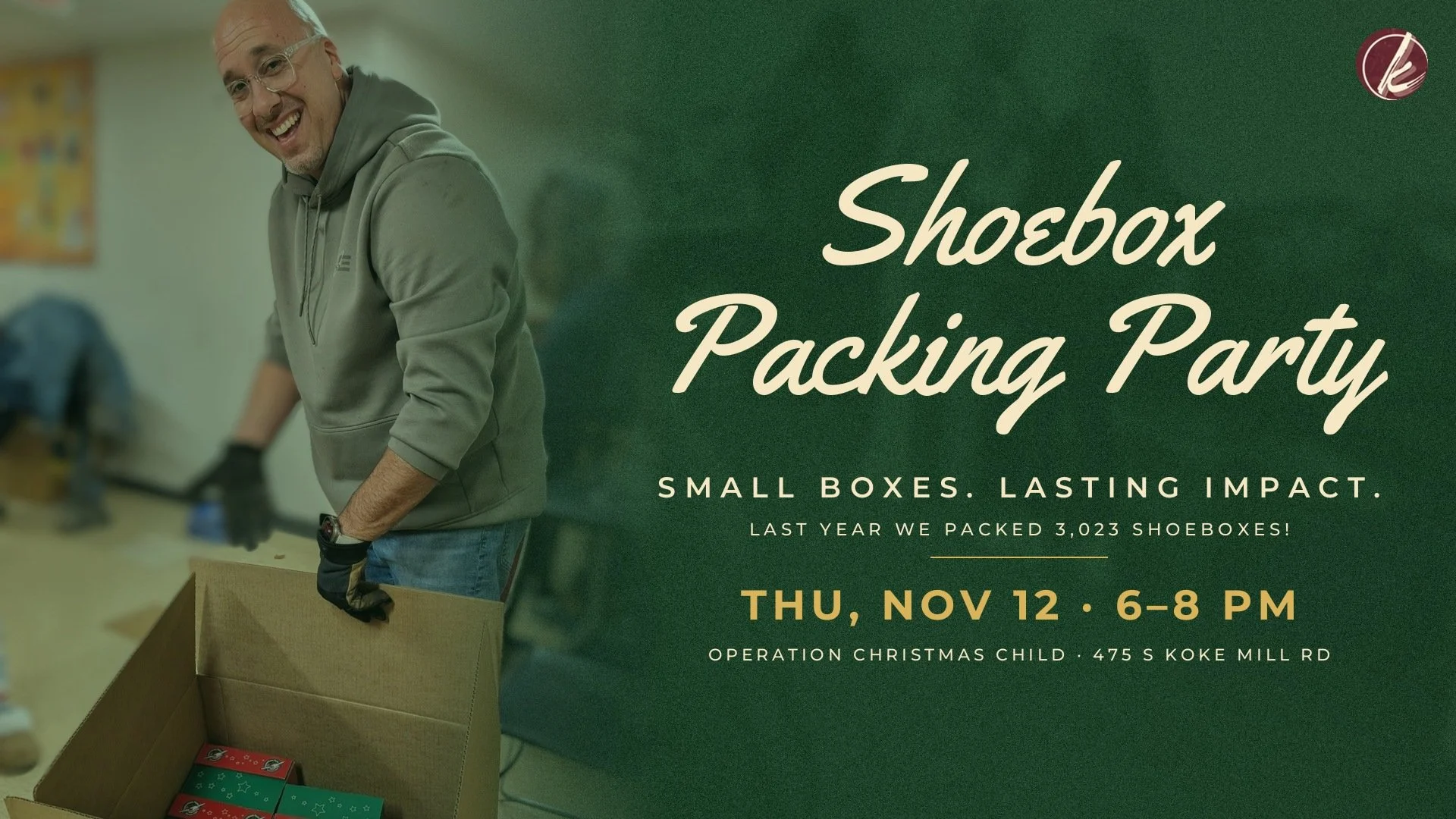 Operation Christmas Child Packing Party