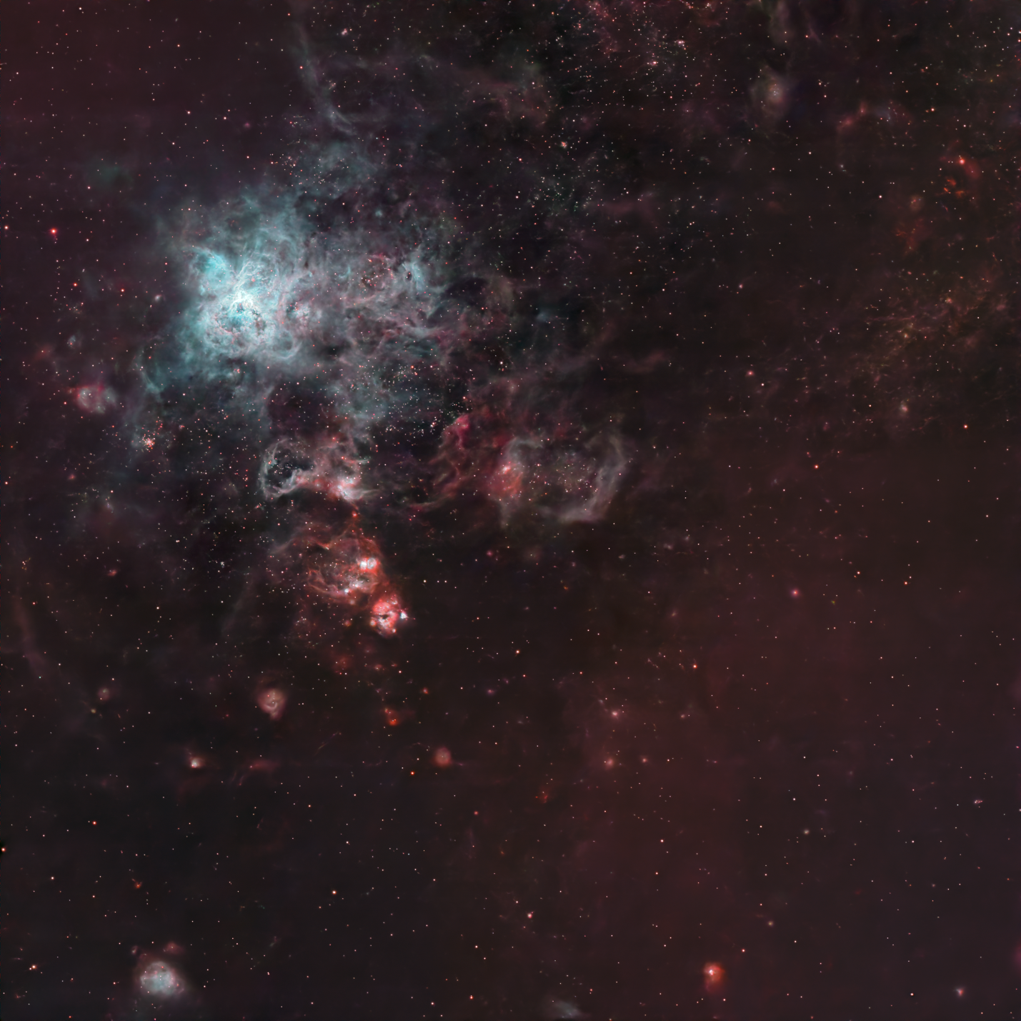 Tarantula Nebula (GMC) - Dual Narrowband