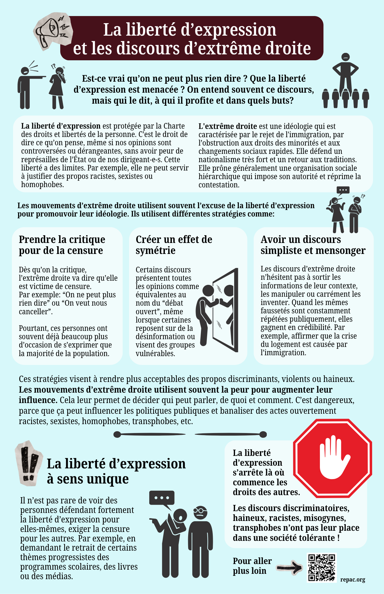 Nouvel outil d’ÉPA sur la liberté d’expression et les discours d’extrême droite.
