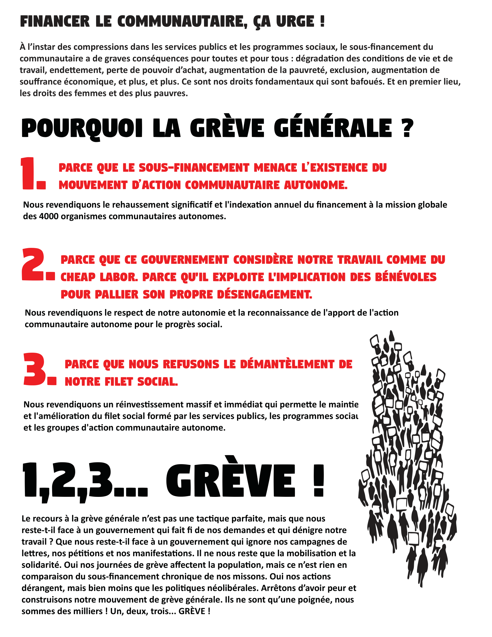 Financer le communautaire, ça urge !