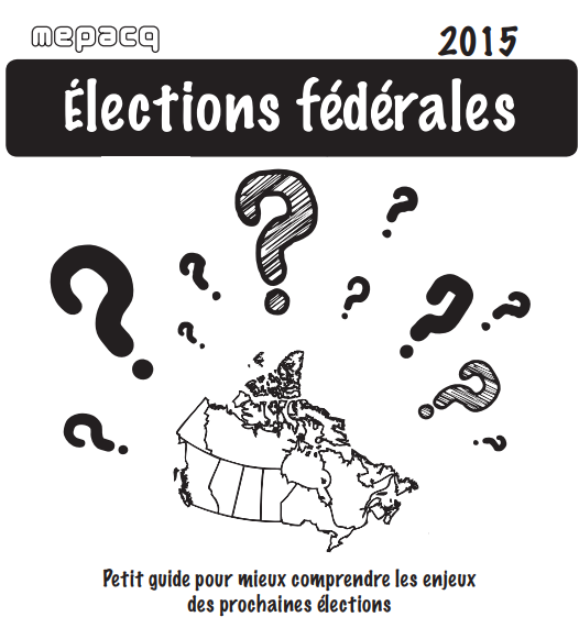 Petit guide du MÉPACQ pour mieux comprendre les enjeux des prochaines élections