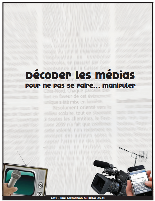 Formation : Décoder les médias pour ne pas se faire…manipuler