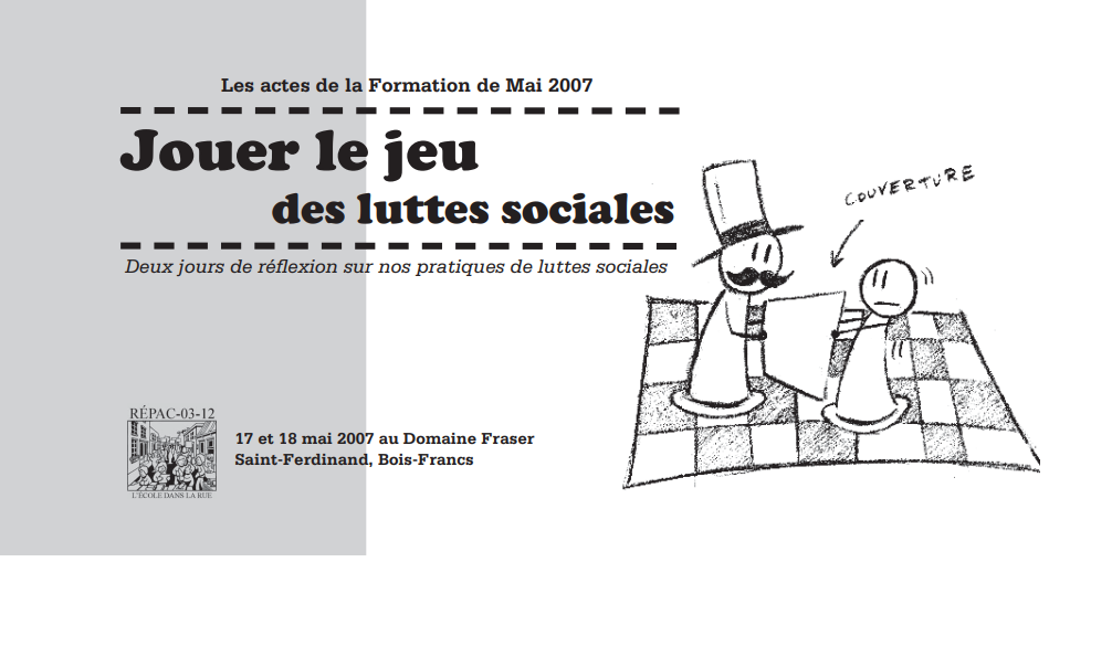 Les actes de la formation annuelle du RÉPAC de 2003 à 2009