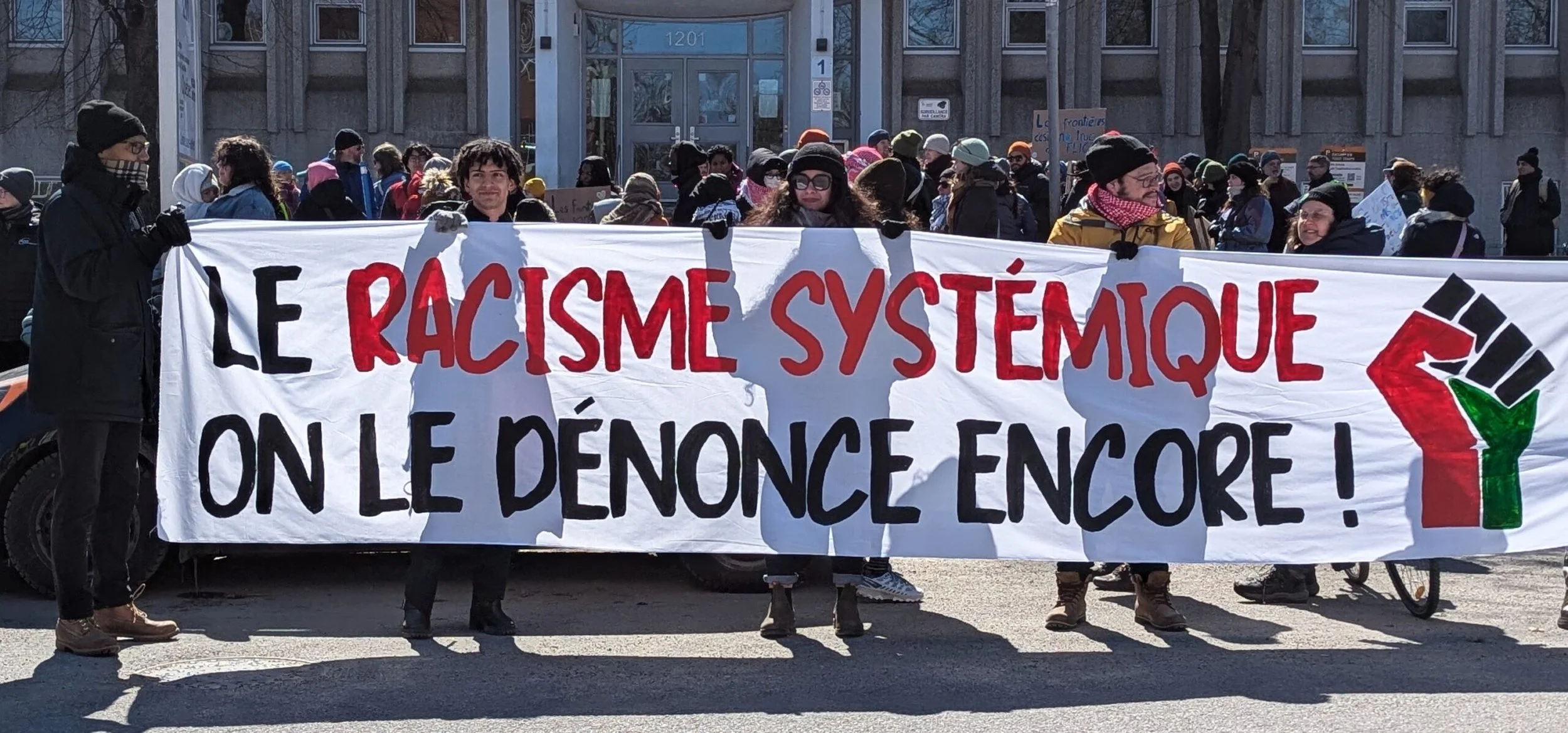 Marche populaire:&nbsp;Le racisme systémique, on le dénonce ENCORE