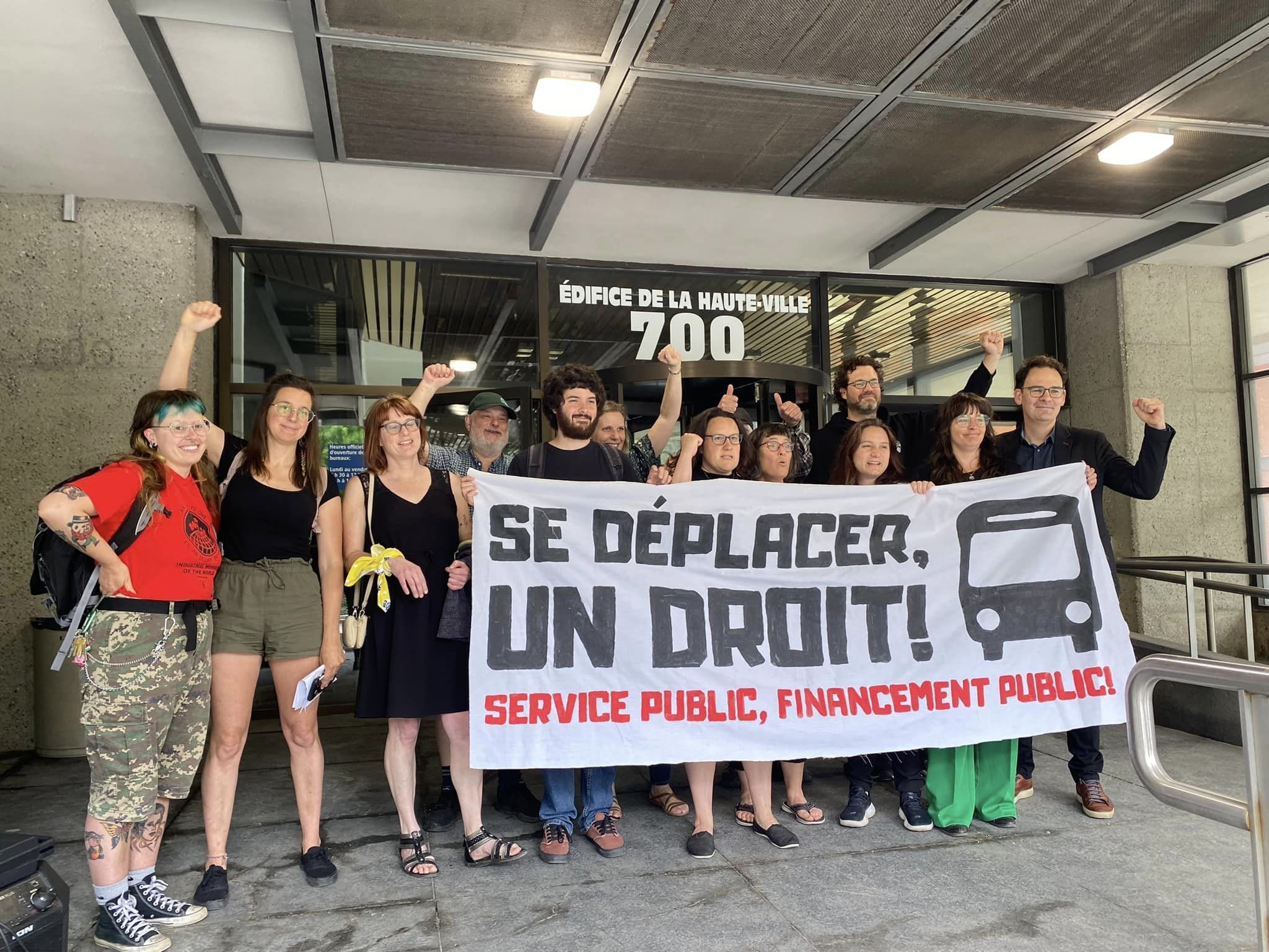 Droit à la mobilité&nbsp;: On veut du transport en commun suffisamment financé