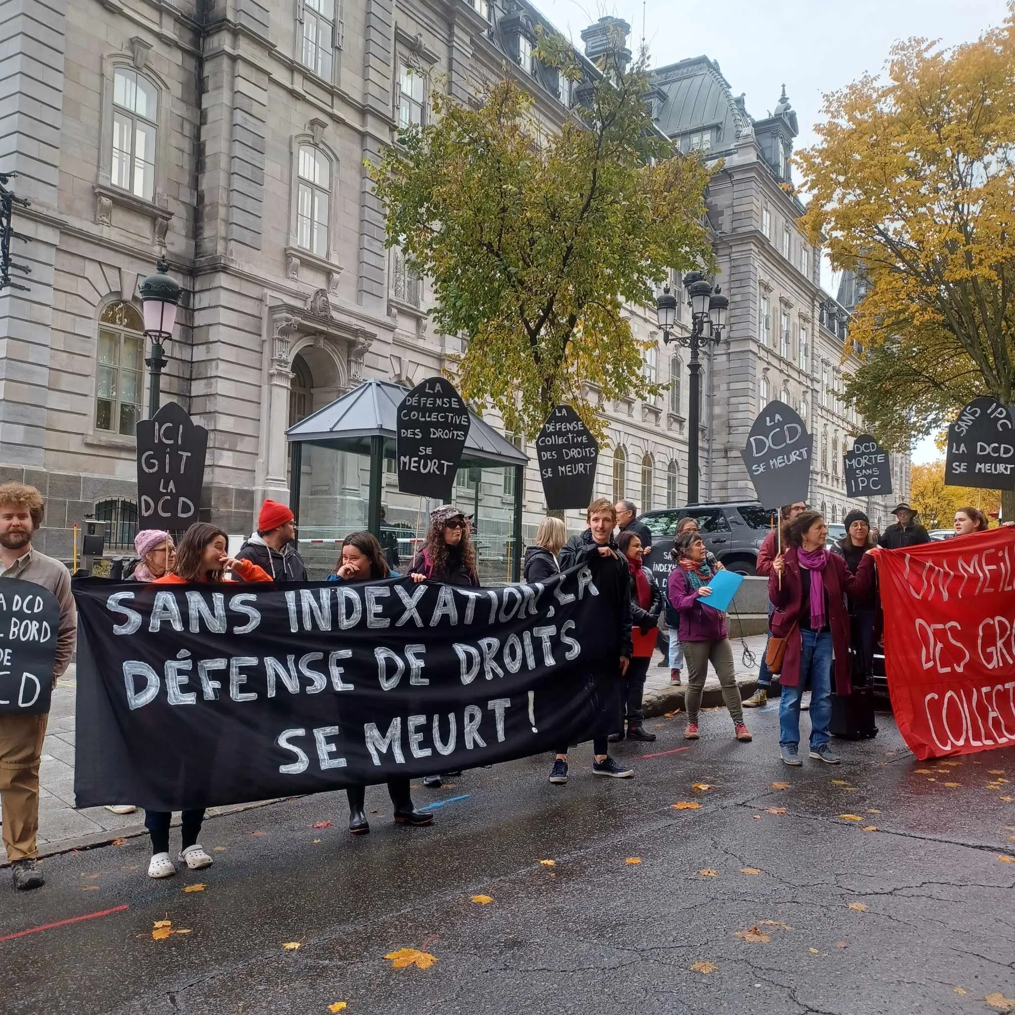 SANS INDEXATION, LA DÉFENSE COLLECTIVE DES DROITS SE MEURT! Les groupes exigent un investissement dans la mise à jour économique de novembre.