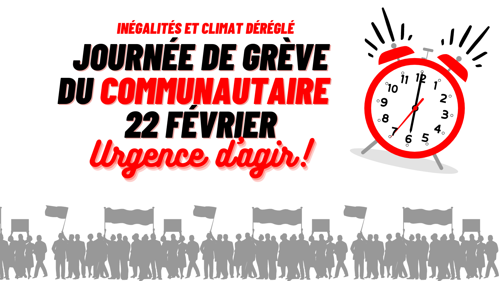 Le RÉPAC 03-12 bientôt en grève pour le climat et la justice sociale