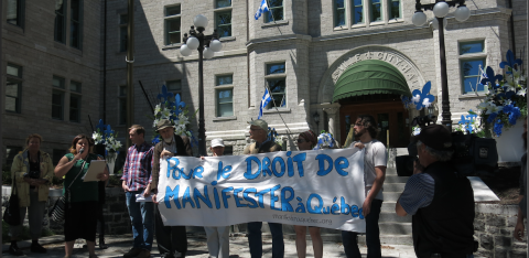 Droit de manifester – L’administration municipale manque le bateau