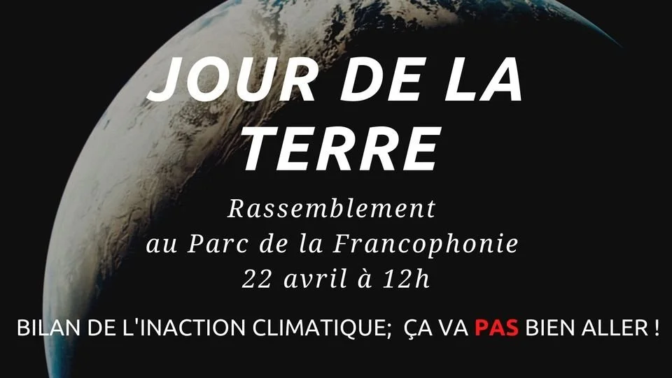Rassemblement Jour de la Terre