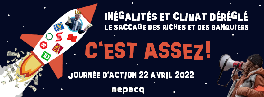 Les groupes sociaux dénoncent le saccage actuel par les riches et les banquiers