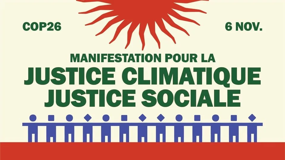 POUR LA JUSTICE CLIMATIQUE ET SOCIALE, MAINTENANT !