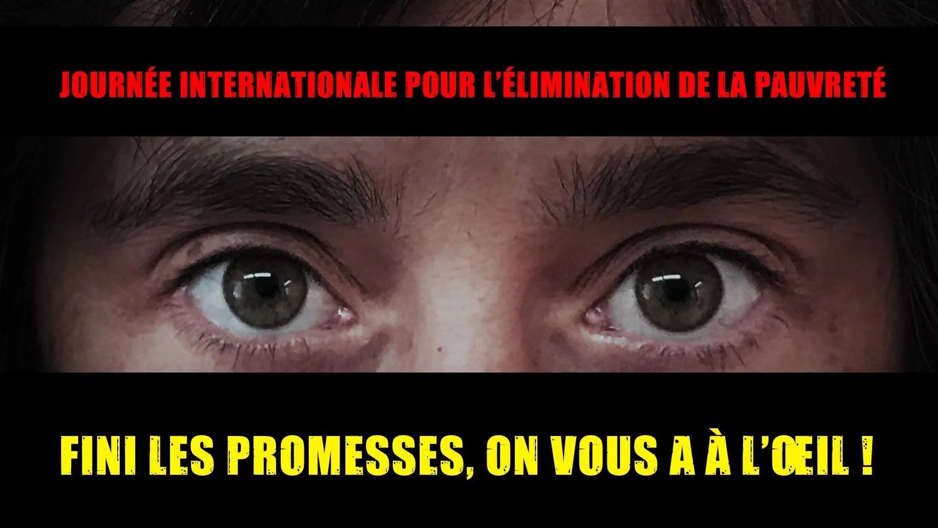 Journée internationale pour l'élimination de la pauvreté: Les groupes communautaires ont le nouveau gouvernement à l’œil!