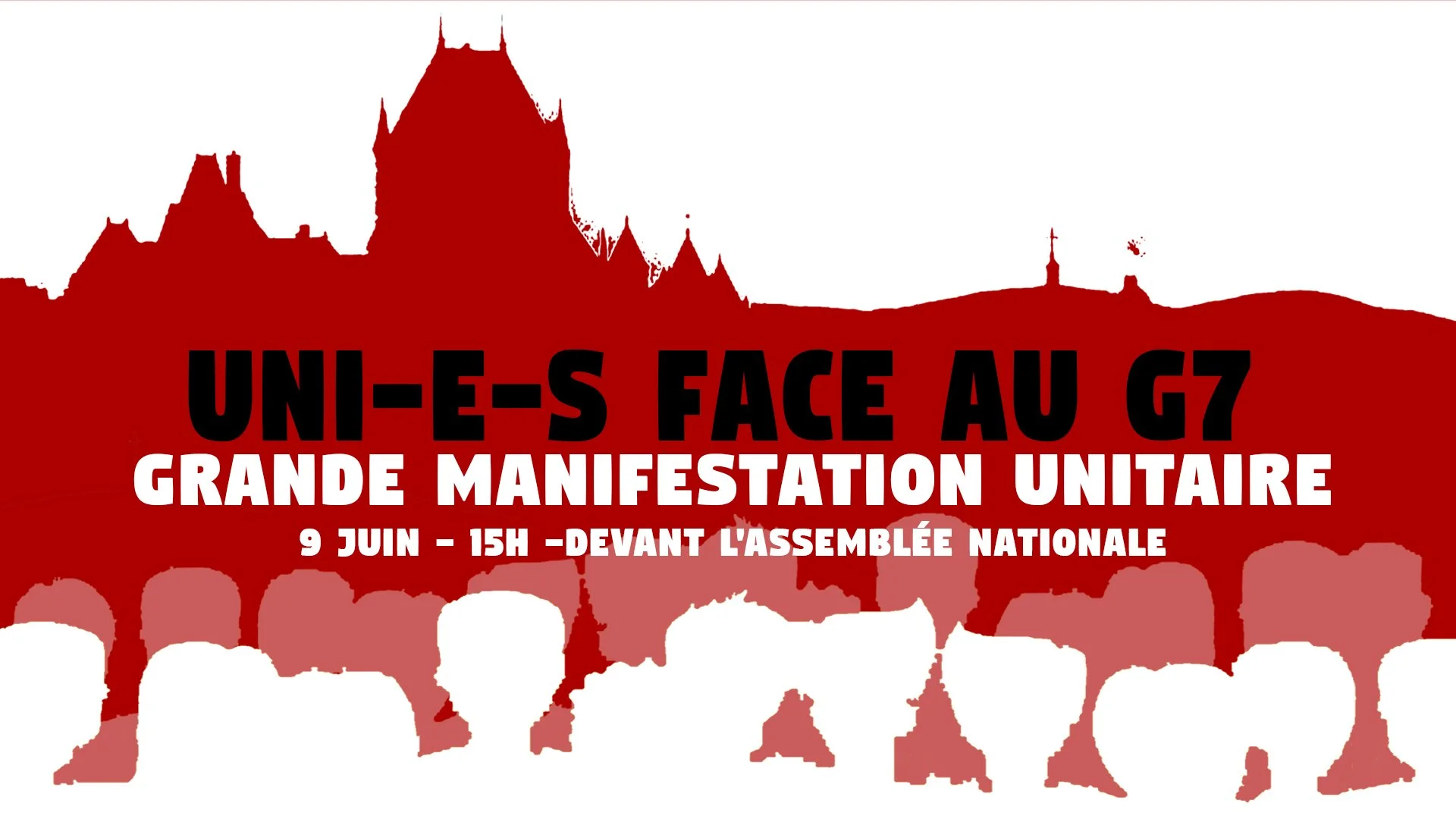 G7: mobilisations à venir