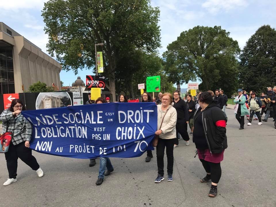 Communiqué: Manifestation contre Objectif emploi: Objectif pauvreté ? Non merci !