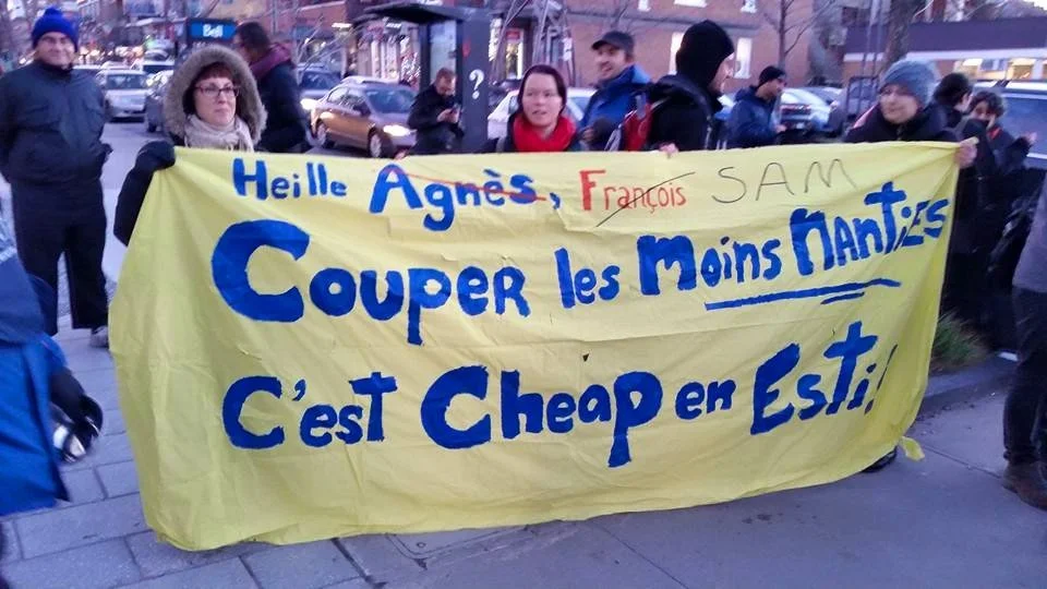 Tintamarre contre le projet de loi 70: Sam Hamad coupe encore dans l’aide sociale