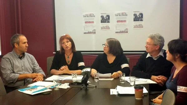 Le 30 septembre, on bloque ! Conférence de presse